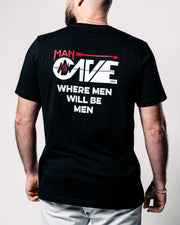 MAN CAVE V-Neck T-Shirt/s